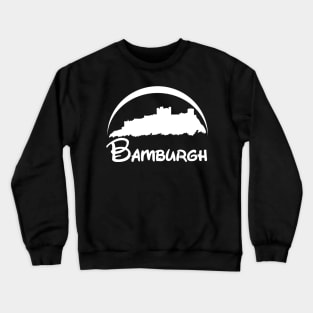 Bamburgh Castle (White Logo) Crewneck Sweatshirt